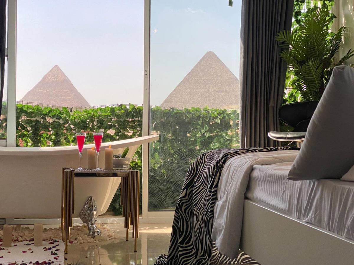 شقة Jacuzzi Pyramids View *